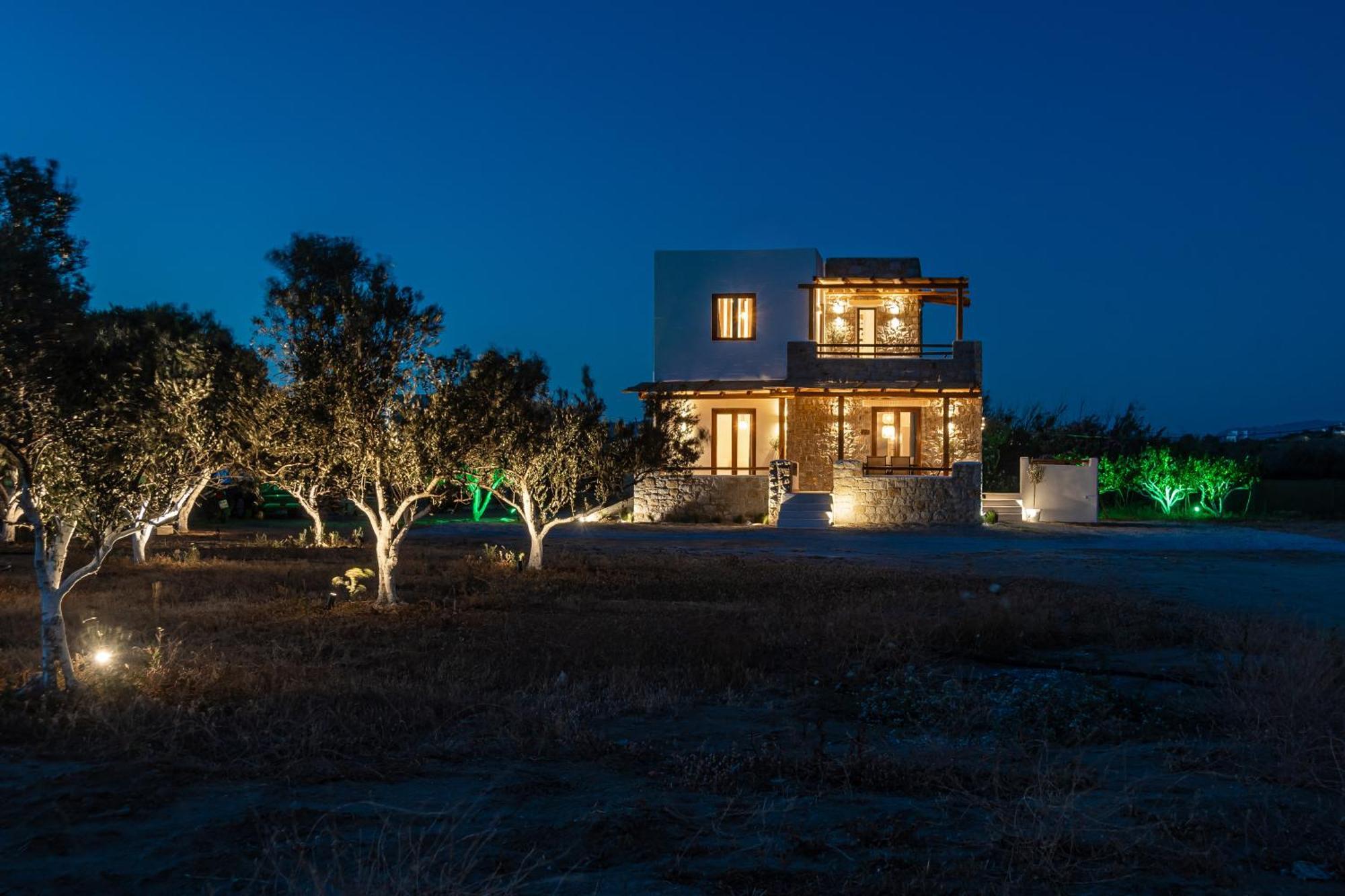 Naxos Beachwalk Villa Plaka Maragkas Exterior foto