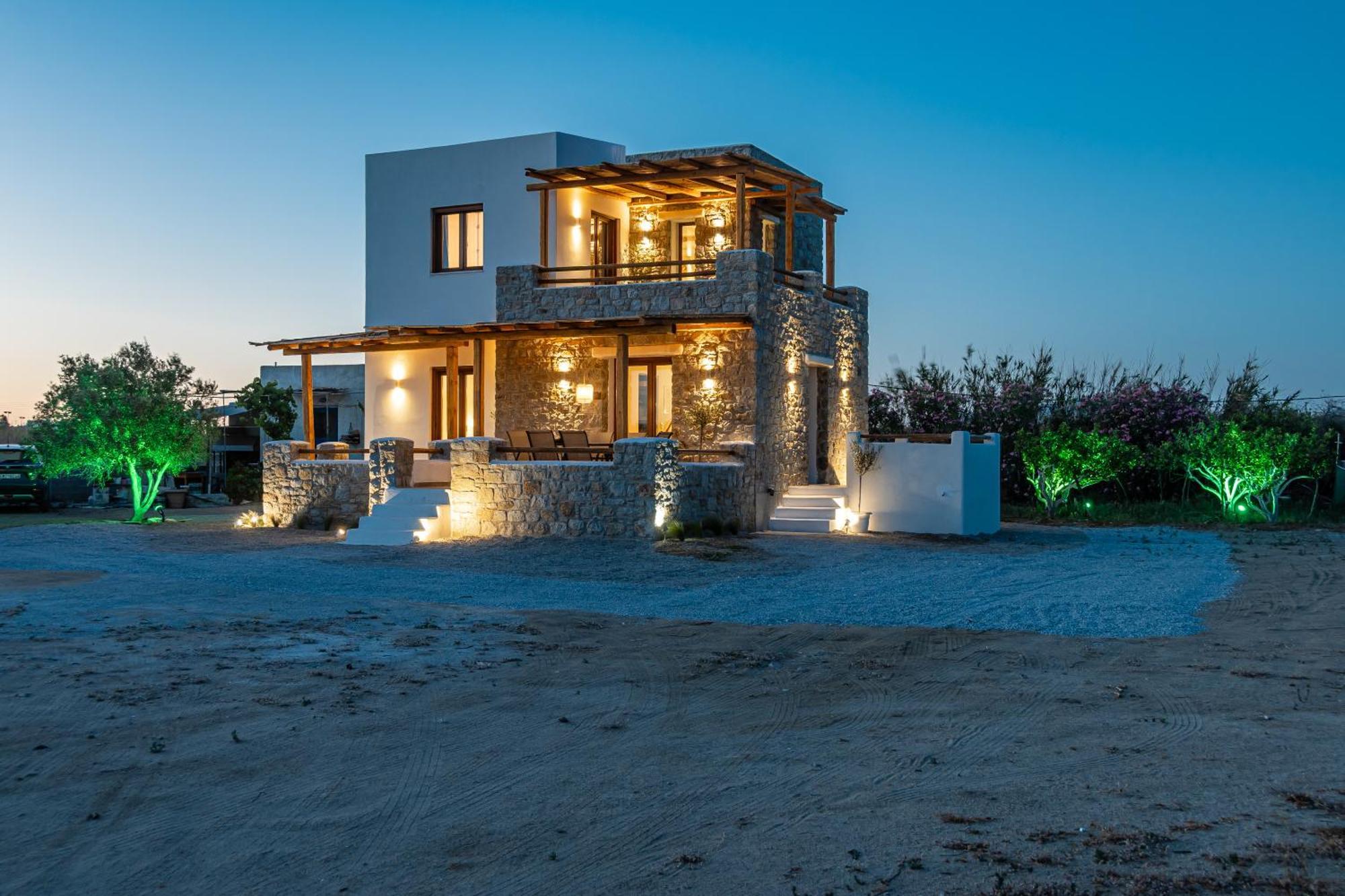 Naxos Beachwalk Villa Plaka Maragkas Exterior foto